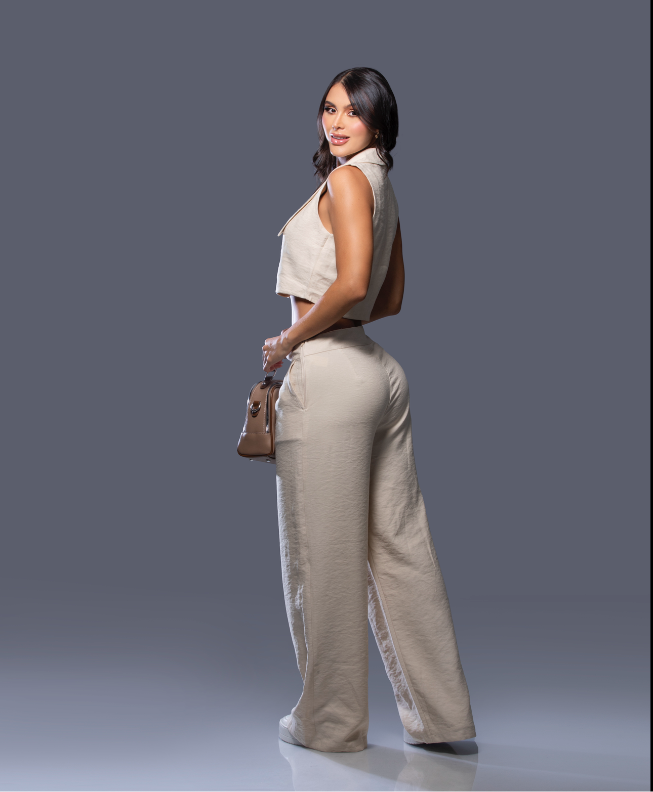 SET CHALECO CUELLO