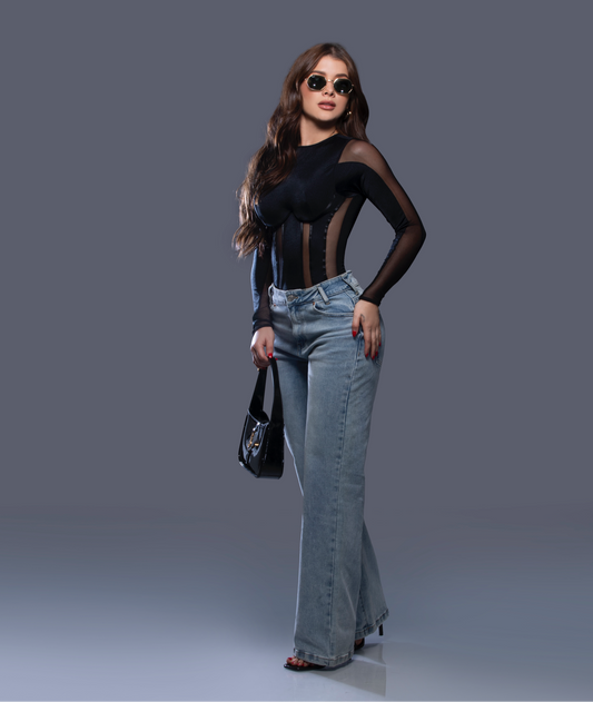 JEAN RECTO AZUL