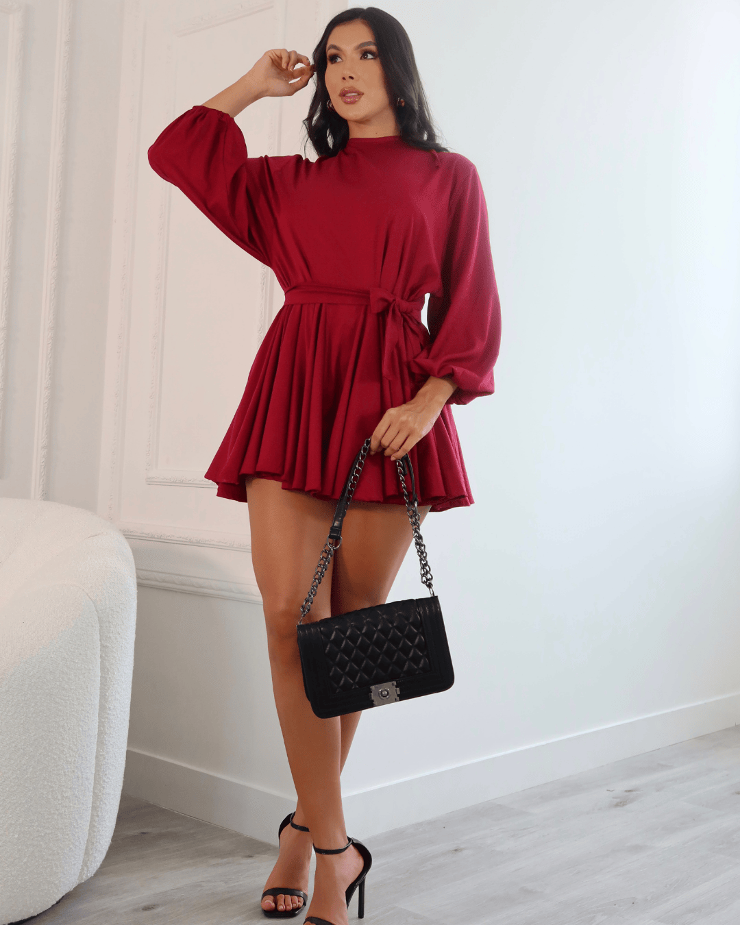 VESTIDO MANGA LARGA
