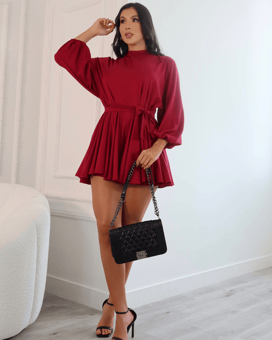 VESTIDO MANGA LARGA