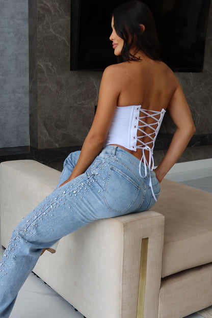 CORSET STRAPPLE AMARRE TRASERO