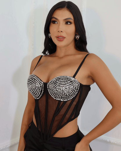 CORSET COPA BRILLO