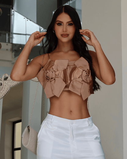 CROPTOP FLOR
