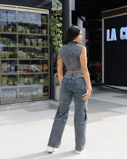 CHALECO DENIM